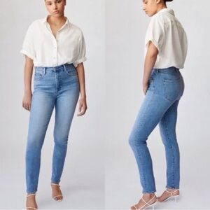 Aritzia Denim Forum The Lola High Rise Skinny Denim Jeans Size 26